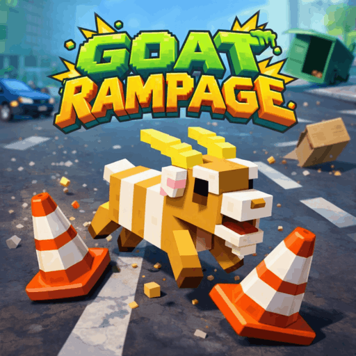 Play as a crazy goat and cause mayhem in Goat Rampage now!